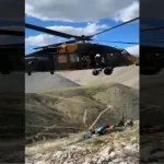 Adıyaman’da dağlık arazide yaralanan vatandaş helikopterle kurtarıldı