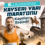 Uluslararası Kayseri Yarı Maratonu için geri sayım
