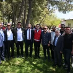 Ahmet Akın köy hayrına katıldı