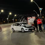 Kocaeli A Takımı’ndan kazaya ilk müdahale