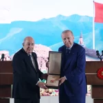Cezayir Cumhurbaşkanı Tebbun’a Devlet Nişanı tevcih edildi