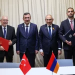 Cumhurbaşkanı Yardımcısı Cevdet Yılmaz Erivan’da temaslarını sürdürüyor