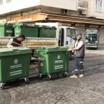 Diyarbakır’da yeni nesil çöp konteynerleri alanlarda