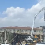 Düzce’de inşaatta hasır çöktü: Yaralı işçiler var!