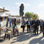 İzmir Çırpı’da Başkan Tugay halkla buluştu