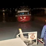 Kocaeli açıklarında sürüklenen tekne kurtarıldı