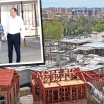 Konya’da Mevlevi Dergahı inşaatı hızla sürüyor