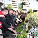 Üç fidan İzmir Çiğli’de anıldı