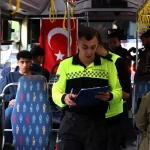 Antalya’da toplu taşıma araçlarına sıkı denetim