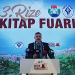 Bakan Çiftçi Rize Kitap Fuarı’nın açılışına katıldı