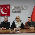 Bursa’da Saadet Partili kadınlardan okul saldırılarına tepki