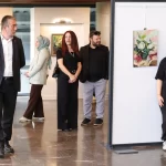 Bursa Osmangazi’de liselilerin emekleri sanatseverlerle buluştu