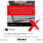 DMM’den ‘kayıp çocuklar’ iddialarına yalanlama