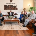 Erzurum Yeni Medya Derneği’nden Vali Baruş’a ziyaret