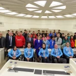 Gaziantep’te başarılı sporculardan Başkan Şahin’e ziyaret