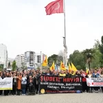 İzmir’de güvenli eğitim eylemi
