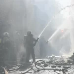 İzmir Konak’ta bina yangını kontrol altında