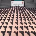 Jandarma’dan dev operasyon… 1.107 ruhsatsız tabanca ele geçirildi