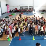 Kayseri Büyükşehir Develili öğrencileri sporla buluşturdu