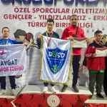 Konya Meram’ın özel sporcularından çifte başarı