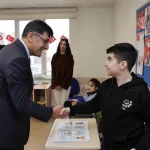 Kütahya’da Başkan Kahveci’den ‘özel eğitim’ ziyareti