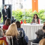 Latife Tekin Bornova’da gençlerle buluştu