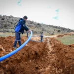 Malatya Arapgir’de yeni içme suyu hattı devrede