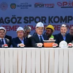Malatya’da TOKİ Karagöz Spor Kompleksi’ne temel atıldı