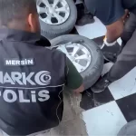 Mersin’de lastiklere gizlenmiş kilolarca eroin ele geçirildi