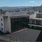 Ordu’da Fatsa Devlet Hastanesi önü sıcak asfaltla yenileniyor