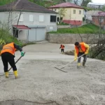 Ordu Korgan’da beton yol çalışması başlattı