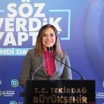 Tekirdağ’da Başkan Yüceer iki yılı anlattı