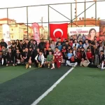 Tekirdağ’da miniklerden futbol resitali
