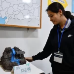 Bilecik’te liseli öğrenciler atıkları coğrafi şekillere dönüştürdü