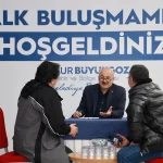 Gebze’de Başkan Büyükgöz halkı dinledi