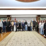 Kayseri’deki Türk Dünyası gençlerinden Başkan Büyükkılıç’a ziyaret