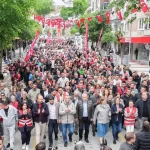 Manisa’da Başkan Dutlulu emekçilerle omuz omuzaydı