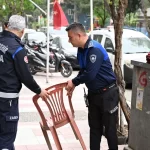Manisa’da kaldırımlar yayaların