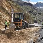 Mereto Dağı yolunda onarım çalışmaları başladı
